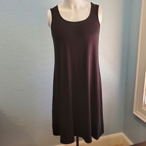 J.Jill Stretch Small Tank Black Dress